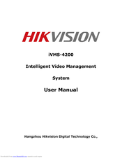 HIKVISION iVMS-4200 User Manual