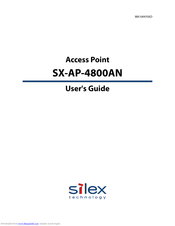 Silex Technology SX-AP-4800AN User Manual