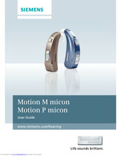 Siemens Motion P micon User Manual