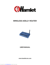 Hamlet Router ADSL2+ Modem/Router User Manual