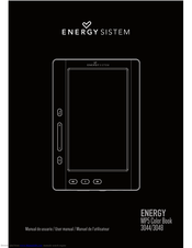 ENERGY SISTEM MP5 Color Book 3048 User Manual