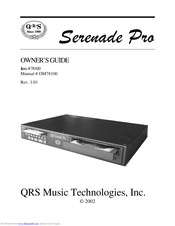 QRS Music Technologies ATP-2 Serenade Pro Owner's Manual