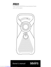Soulra FRX1 Owner's Manual
