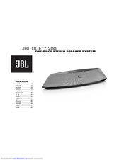 JBL DUET 200 Uesr Manual