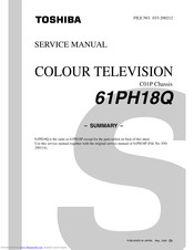 Toshiba 43PH14P Service Manual