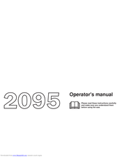 Jonsered 2095 Operator's Manual