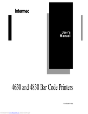 Intermec 4630 User Manual