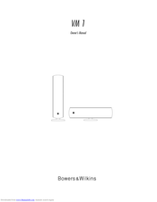 Bowers & Wilkins VM1 Owner's Manual
