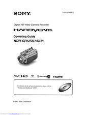 Sony HDR-SR7 Operating Manual