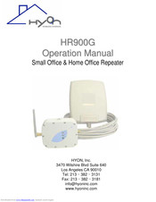 Hyon HR900G Operation Manual