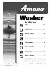 Amana 2201045 Use & Care Manual