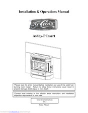 St. Croix Ashby-P Insert Installation & Operation Manual