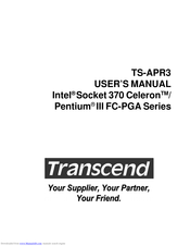Transcend TS-APR3 User Manual
