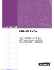 Advantech AIMB-562 KIOSK User Manual