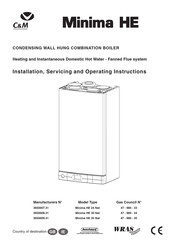 C&M Minima HE 24 NAT Installation, Servicing And Operating Instructions