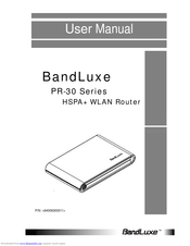 BandLuxe PR-30 Series User Manual