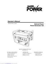 Selecta Power MANLBA-105 Operator's Manual