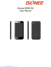 Gionee GPAD G2 User Manual