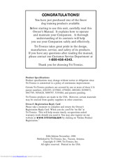 Tri-Tronics Training collar Owner's Manual