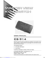 Master View CS-914 User Manual