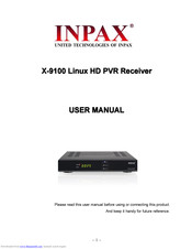 Inpax X-9100 User Manual