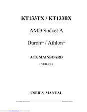 ATX KT133TXL User Manual