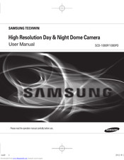 Samsung SCD-1080PD User Manual