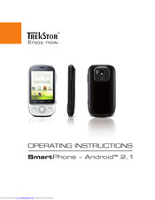 TrekStor SmartPhone Operating Instructions Manual