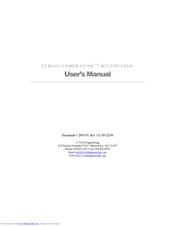 Vivid CAMERA LINK CLM-601 User Manual