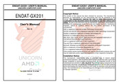 Unicorp Computer ENDAT-GX201 User Manual