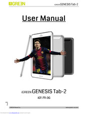 Igreen GENESIS Tab-2 User Manual