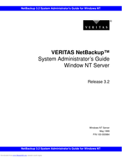 VERITAS GFN 13820 User Manual
