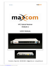 Maxcom MX862R-2 User Manual