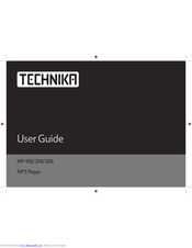 Technika MP-308 User Manual