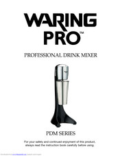 Waring PDM Series Quick Manual