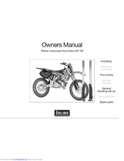 Ohlins 225 TM Owner's Manual