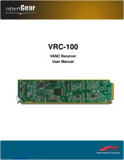 Ross VRC-100 User Manual