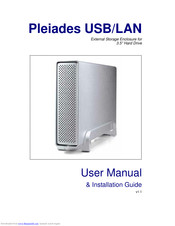 Macpower & Tytech Pleiades USB/LAN User Manual & Installation Manual