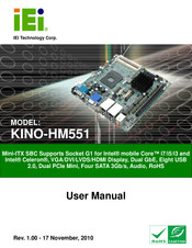 IEI technology KINO-HM551 User Manual