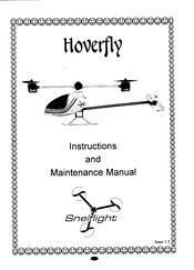 Snelflight Hoverfly Instruction And Maintenance Manual