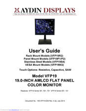 Aydin Displays VFP19W2 User Manual