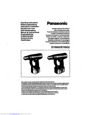Panasonic EY6903 Operating Instructions Manual