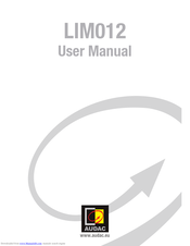 Audac LIM012 User Manual
