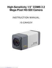 COP Security 15-CAH22V Instruction Manual
