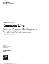 Kenmore Elite 795.7230 Use & Care Manual