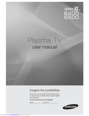 Samsung PN58C6400 User Manual