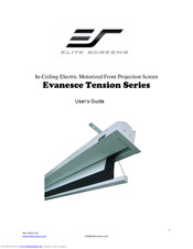 Elite Screens ITE135HW2-E8 User Manual