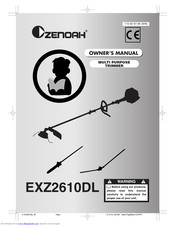 Zenoah EXZ2610DL Owner's Manual
