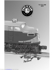 Lionel 1563W Wabash Freight Set Owner's Manual