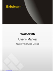 Brickcom WAP-350N User Manual